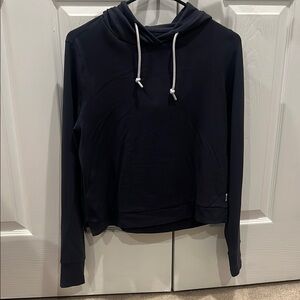 Rhoback Navy Blue Women's Hoodie Top